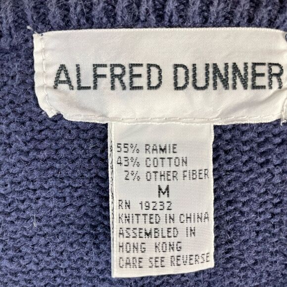 Alfred Dunner Stars and Stripes Sweater Top Size M EUC - Picture 6 of 6